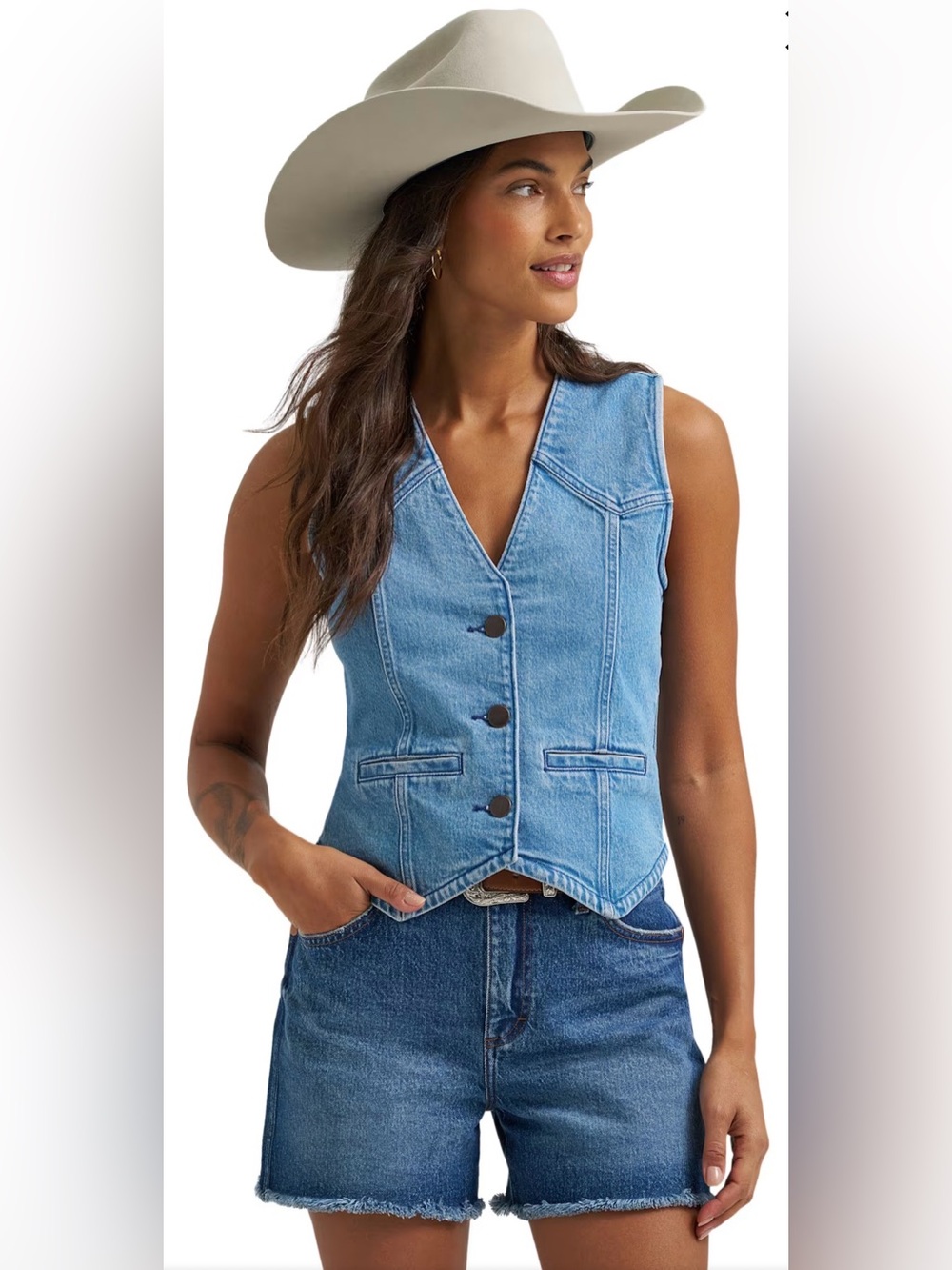 Wrangler Vintage Western Denim Vest